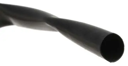 Produktfoto 1 von TE Connectivity LSTT Wärmeschrumpfschlauch, Polyolefin Schwarz, Ø 6.4 mm Schrumpfrate 2:1, Länge 8m