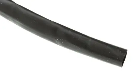 Produktfoto 1 von TE Connectivity LSTT Wärmeschrumpfschlauch, Polyolefin Schwarz, Ø 9.5 mm Schrumpfrate 2:1, Länge 6m