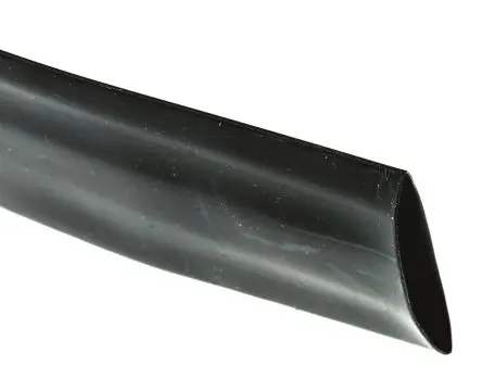 Produktfoto 1 von TE Connectivity LSTT Wärmeschrumpfschlauch, Polyolefin Schwarz, Ø 19 mm Schrumpfrate 2:1, Länge 5m