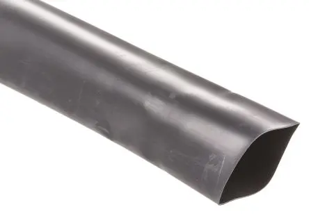 Produktfoto 1 von TE Connectivity LSTT Wärmeschrumpfschlauch, Polyolefin Schwarz, Ø 25.4 mm Schrumpfrate 2:1, Länge 3m