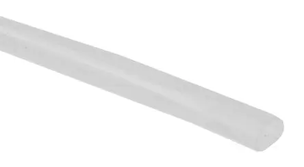 Produktfoto 1 von TE Connectivity TFER Wärmeschrumpfschlauch, Fluorpolymer Teflon Klar, Ø 3.2 mm Schrumpfrate 3.2:1, Länge 1.2m
