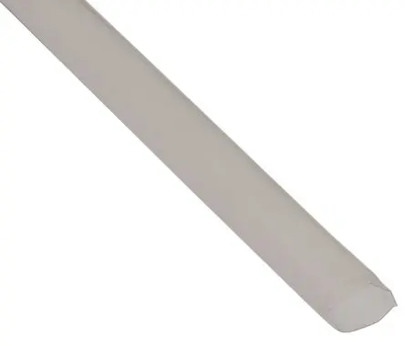 Produktfoto 1 von TE Connectivity TFER Wärmeschrumpfschlauch, Fluorpolymer Teflon Klar, Ø 6.4 mm Schrumpfrate 3.2:1, Länge 1.2m