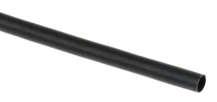 Produktfoto 1 von TE Connectivity RNF-100 Wärmeschrumpfschlauch, Polyolefin Schwarz, Ø 2.4 mm Schrumpfrate 2:1, Länge 1.2m