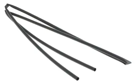 Produktfoto 1 von TE Connectivity RNF-100 Wärmeschrumpfschlauch, Polyolefin Schwarz, Ø 4.8 mm Schrumpfrate 2:1, Länge 1.2m