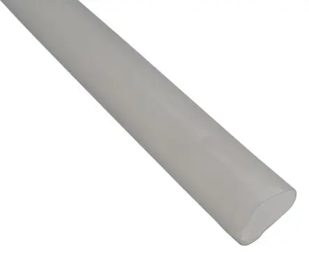 Produktfoto 1 von TE Connectivity TFER Wärmeschrumpfschlauch, Fluorpolymer Teflon Klar, Ø 9.5 mm Schrumpfrate 3.2:1, Länge 1.2m