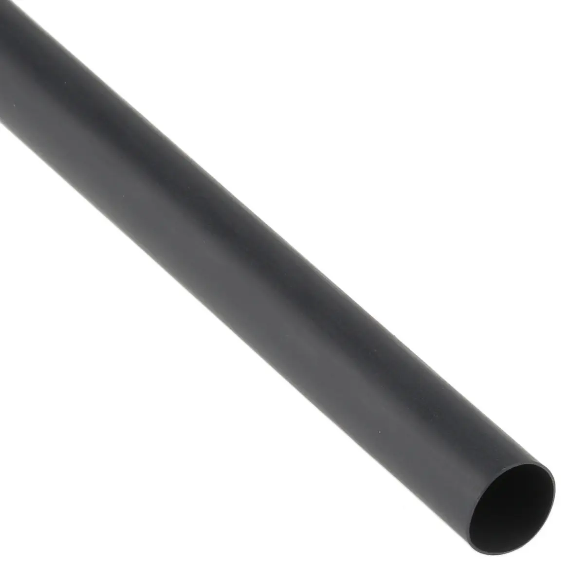 Produktfoto 1 von TE Connectivity RNF-100 Wärmeschrumpfschlauch, Polyolefin Schwarz, Ø 9.5 mm Schrumpfrate 2:1, Länge 1.2m