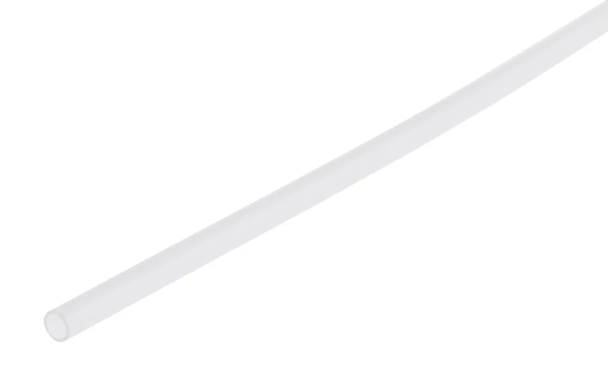 Produktfoto 1 von TE Connectivity RNF-100 Wärmeschrumpfschlauch, Polyolefin Klar, Ø 1.2 mm Schrumpfrate 2:1, Länge 1.2m