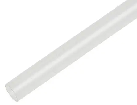 Produktfoto 1 von TE Connectivity RNF-100 Wärmeschrumpfschlauch, Polyolefin Klar, Ø 3.2 mm Schrumpfrate 2:1, Länge 1.2m