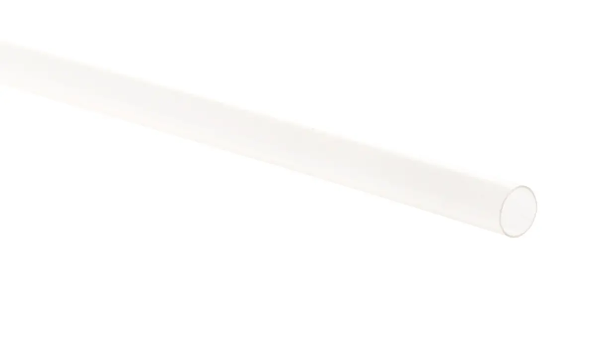 TE Connectivity RNF-100 Wärmeschrumpfschlauch, Polyolefin Klar, Ø 4.8 mm Schrumpfrate 2:1, Länge 1.2m