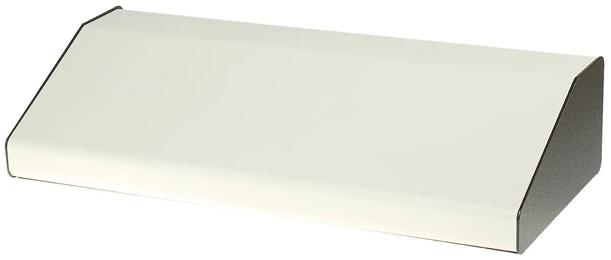 Produktfoto 1 von CAMDENBOSS ABS, Aluminium Pultgehäuse Geneigte Front, Grau, Braun, Weiß, Beige, Schwarz, 210 mm 106 mm, 483 mm