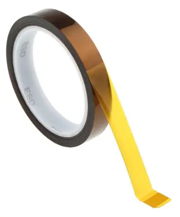 Produktfoto 1 von EUROSTAT ESD Klebeband, Braun, Silikonkleber, Polyamid, Nichtleitend, 33 m x 16mm