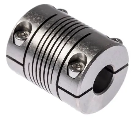 Produktfoto 1 von Huco Kupplung, Außen-Ø 25.4 mm Außen-ø 10 mm x 31.8 mm 10 mm, 6 Nm