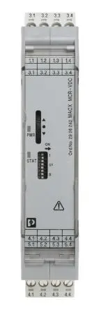 Produktfoto 1 von Phoenix Contact Serie MACX MCR Signalwandler 24V dc, Spannung -550 → 550 V dc EIN / Strom/Spannung -10 → 10 V AUS