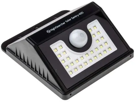 Produktfoto 1 von RS PRO SOLARSENTRY 400 Flutlicht 30 3.5 W, 3.7V / 400 lm Bewegungsmelder inkludiert, IP65