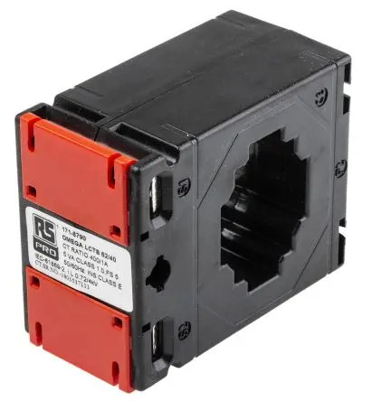 Produktfoto 1 von RS PRO Stromwandler 7500 A, Sammelschiene, Wand, Kabel, 21 mm