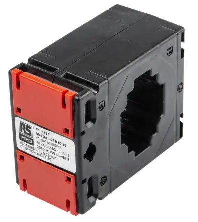 Produktfoto 1 von RS PRO Stromwandler 800 A, Sammelschiene, Wand, Kabel, 40 mm