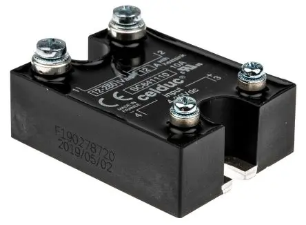 Produktfoto 1 von Celduc SC8 Panel Halbleiterausgang 280 V eff. 30V dc / 12 A