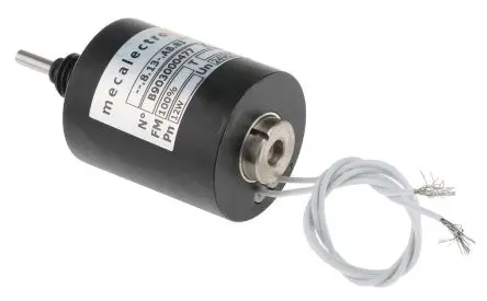 Produktfoto 1 von Mecalectro 8.13AB.83 Linearer Magnetschalter Push-Pull 24V 80 mm 14 mm 47mm 16 mm