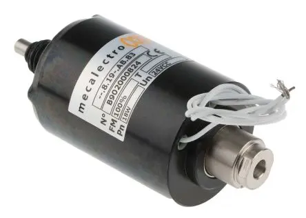 Produktfoto 1 von Mecalectro 8.19.AB.83 Linearer Magnetschalter Push-Pull 24V 111.9 mm 16 mm