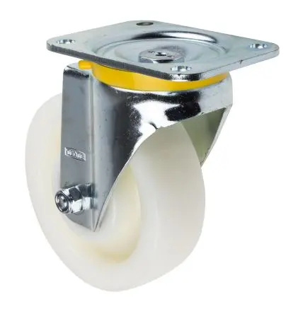 Produktfoto 1 von Tente Drehbar Rolle, Rad ø 160 mm, 800 kg, Ges H. 200 mm, Rad B. 50 mm, Polyamid