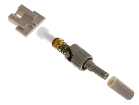 Produktfoto 1 von RS PRO LWL-Steckverbinder, ST, Multimodus, Simplex, 50/125 μm, PC 0.5dB, ø 900 μm