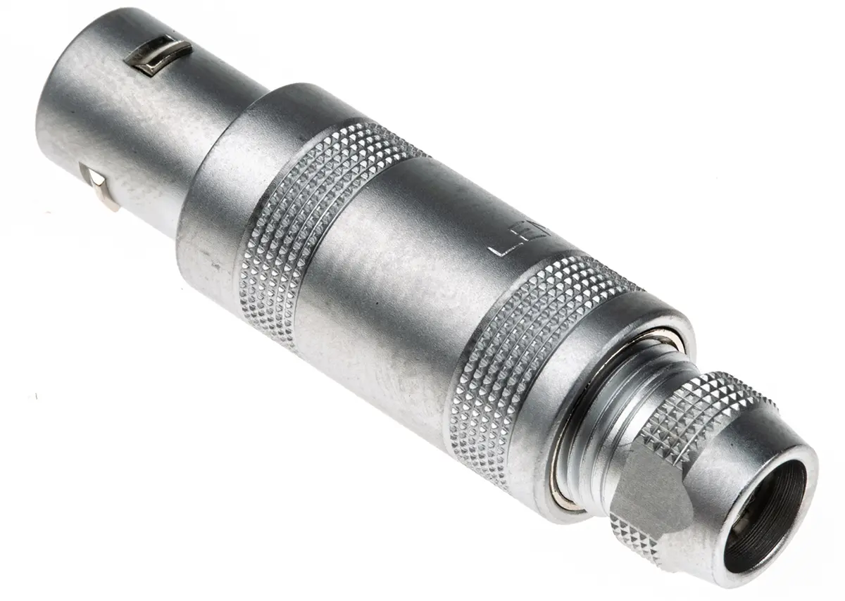 Produktfoto 1 von LEMO 1S 1 12 mm Rundsteckverbinder Stecker 2-polig Stecker 15A Kabel IP50