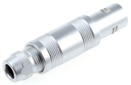 Produktfoto 1 von LEMO 0S 0 9 mm Rundsteckverbinder Stecker 2-polig Stecker 10A Kabel IP50