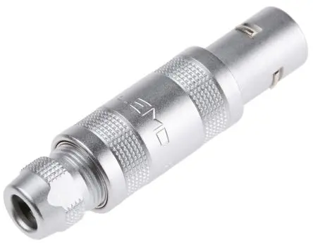 Produktfoto 1 von LEMO 0S 0 9 mm Rundsteckverbinder Stecker 4-polig Stecker 7A Kabel IP50