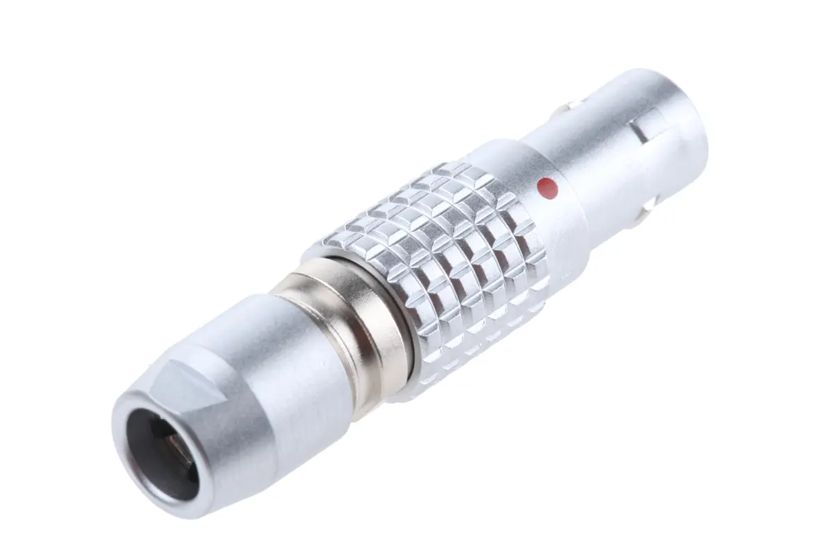 Produktfoto 1 von LEMO 0B 0 9.5 mm Rundsteckverbinder Stecker 4-polig Stecker 7A Kabel IP50
