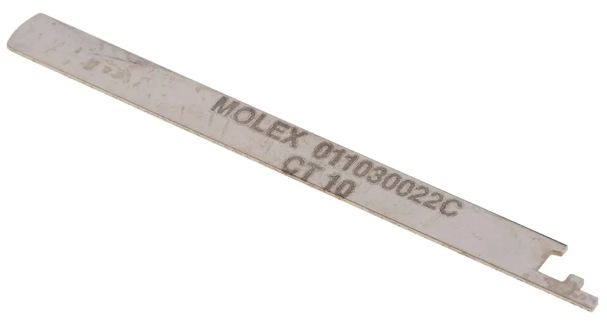 Produktfoto 1 von Molex T0201 Crimp-Ausziehwerkzeug, Crimpbefestigung, Ausziehwerkzeug für Größe  2.54 mm