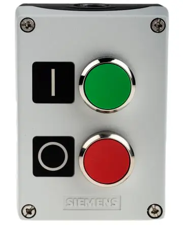 Produktfoto 1 von Siemens SIRIUS ACT 3SU18 Drucktaster-Steuerstation 1-poliger Umschalter Grün, Rot Metall, IP67, IP69, IP66 Kunststoff