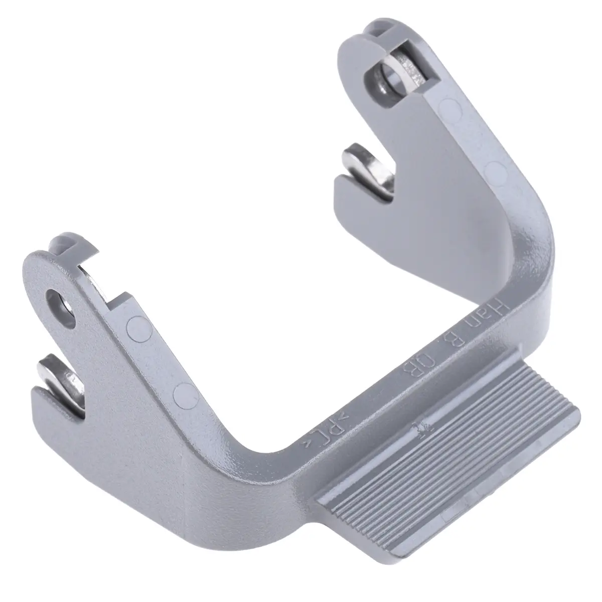 Produktfoto 1 von HARTING Han Easy Lock Verriegelungshebel für Stromversorgungssteckverbinder in robuster Ausführung, Seitlich, 2-polig,