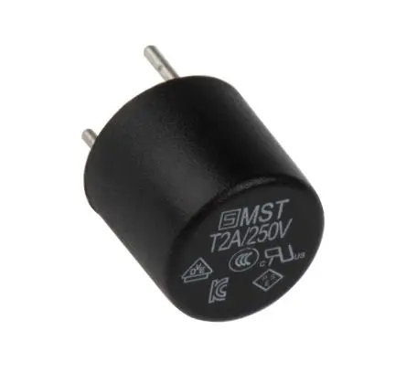 Produktfoto 1 von Schurter Nicht zurücksetzbare Sicherung 2A Radial 250V ac Thermoplast T 5.08 mm 18.8 mm 4.3mm 8.5 mm