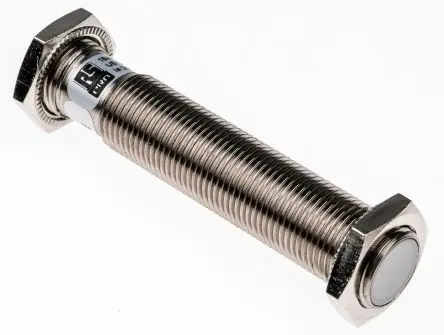 Produktfoto 1 von RS PRO M12 Kapazitiver Näherungssensor 2 mm, Gewinderohr / 200mA NPN, IP67 30 V ac 30 V dc