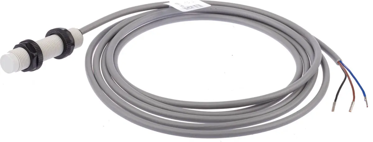 Produktfoto 1 von RS PRO M12 Näherungssensor Kapazitiv, Gewinderohr 4 mm NPN 10 → 30 V dc / 200 mA NO, IP67
