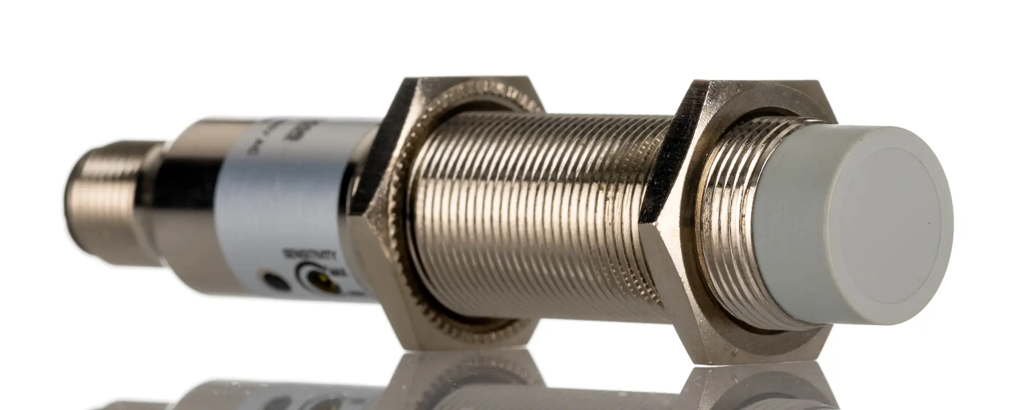 Produktfoto 1 von RS PRO M18 Näherungssensor Kapazitiv, Gewinderohr 8 mm 2-Draht 20 | 250 V ac / 3 mA NO, IP67