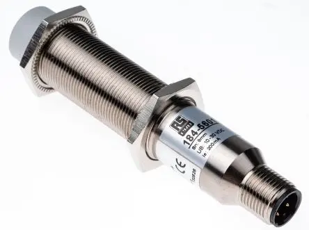 Produktfoto 1 von RS PRO 5601 M18 Kapazitiver Näherungssensor 8 mm, Gewinderohr / 200mA PnP, IP67 1000 V ac 30 V dc