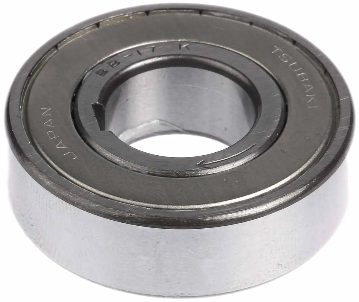 Tsubaki Nockenschaltkupplung, Serie BB-1K-K 17 mm, D.=40 mm Außen-ø , 7000 N 12 mm, 3700 N