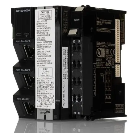 Produktfoto 1 von Omron NX102 SPS CPU, 4 Eing. Servoantrieb Eing.Typ