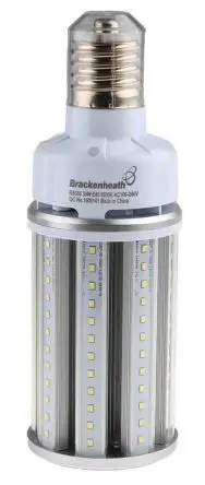 Produktfoto 1 von RS PRO LED-Straßenlampe Cluster 36 W / 230V 4990 lm E40 Sockel 6500k Weiß