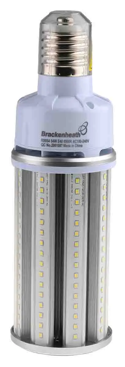 Produktfoto 1 von RS PRO LED LED-Straßenlampe 54 W / 230V E40 Sockel 6500K