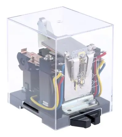 Produktfoto 1 von Omron G4Q Leistungsrelais 110V ac Spule 2-poliger Umschalter 5A