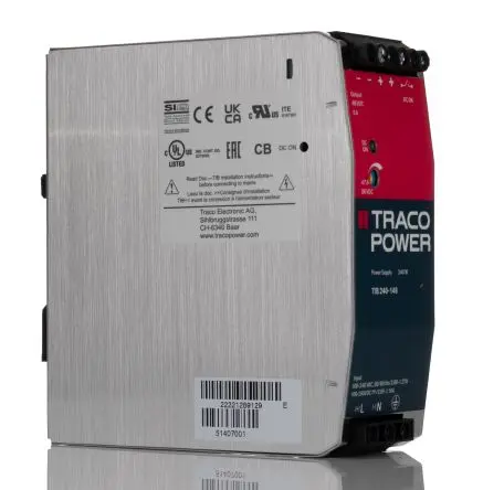 Produktfoto 1 von TRACOPOWER TIB 240 DIN-Schienen Netzteil Linear 264V ac AC / 5 A 56V dc DC 240 W