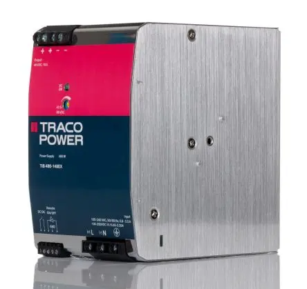 Produktfoto 1 von TRACOPOWER TIB 480 DIN-Schienen Netzteil 264V ac AC / 10 A 56V dc DC 480 W
