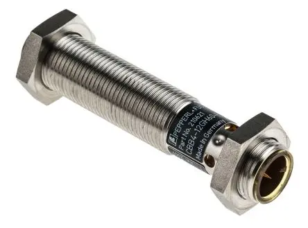 Produktfoto 1 von Pepperl + Fuchs M12 Kapazitiver Näherungssensor 4 mm, Gewinderohr / 100mA PnP, IP65 36 V dc