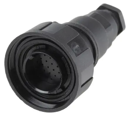 Produktfoto 1 von Bulgin Standard Buccaneer 38 Standard Rundsteckverbinder Stecker 25-polig Stecker 1A Kabel IP68