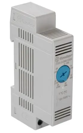 Produktfoto 1 von Finder 7T Schaltschrank-Thermostat 20 A / 250V Nein, 60 °C, 0 °C 110V ac/dc, 240 V ac/dc