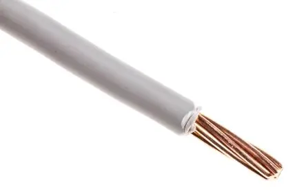 Produktfoto 1 von RS PRO H07V-R Schaltdraht 50 m Grau Ø 7 mm 7 Litzen Thermoplastisches Polyolefin