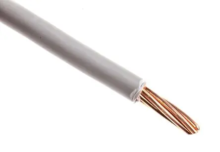 Produktfoto 1 von RS PRO H07V-R Schaltdraht 50 m Grau Ø 8 mm 7 Litzen Thermoplastisches Polyolefin