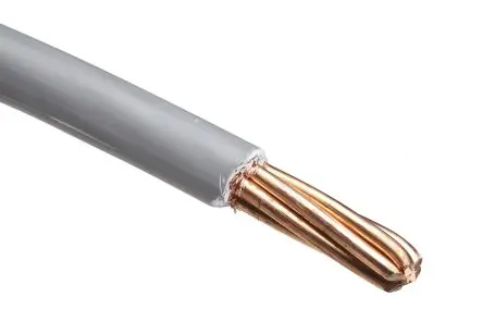 Produktfoto 1 von RS PRO H07Z-R Schaltdraht 50 m Grau Ø 11.3 mm 7 Litzen Thermoplastisches Polyolefin